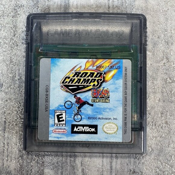 Road Champs BXS Stunt Biking (Nintendo Game Boy Color, 2000) - Picture 1 of 2